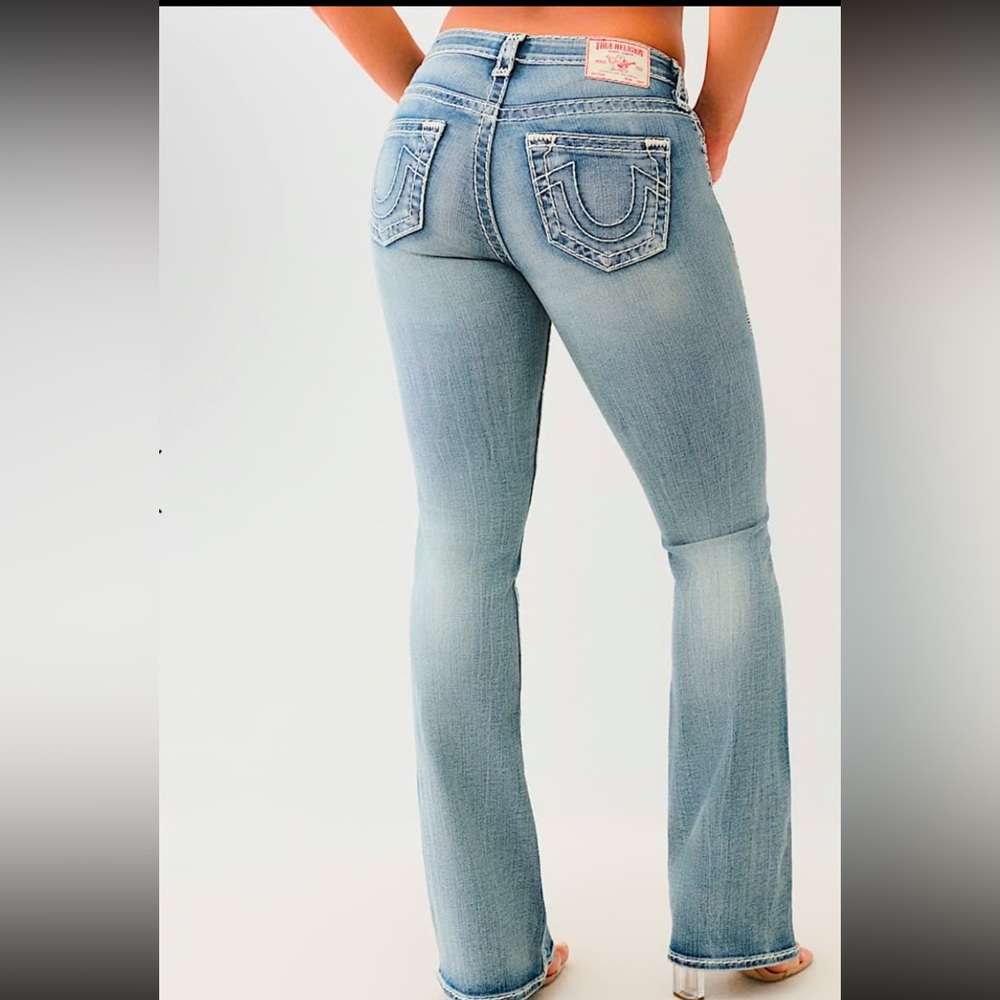 TRUE RELIGION BECCA BOOT CUT JEANS SIZE 25
